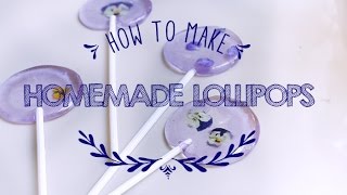 How to Make Homemade Lollipops ♥ [upl. by Ahse]