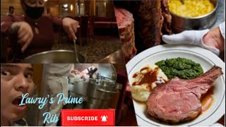 Must Have Prime Rib and Filet mignon at Lawry’s Las Vegas nv 2022 [upl. by Mahseh]