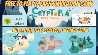 DESERTOPIA 2 CRYPTOPIA – How to Start amp Basic Tips Free to Play amp Earn NFT Game [upl. by Anehc]