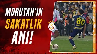 Ankaragücünde Kiralık Olarak Forma Giyen Futbolcumuz Morutan Sakatlanarak Oyunu Sedye İle Terk Etti [upl. by Delp464]