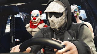 GETAWAY DRIVER amp ROBBING STORES GTA 5 Mods [upl. by Pascoe]