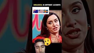 Shraddha kapoor can speak different accent 🤯🤯shraddhakapoor rajkumarrao shorts [upl. by Eirahcaz]