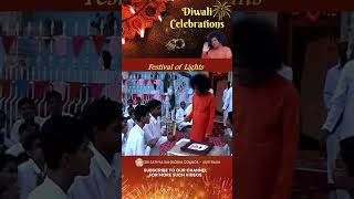 Festival Of Lights  Diwali Celebrations shorts srisathyasai diwali deepavali [upl. by Aidiruy127]