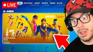 I got the NEW XMEN BUNDLE Early Fortnite Battle Royale [upl. by Oirrad]