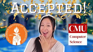 HOW TO GET INTO CALTECH  CARNEGIE MELLON SCS [upl. by Deirdra59]