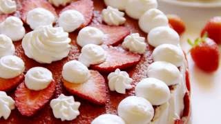 Torta fragole ricotta e panna [upl. by Hefter391]