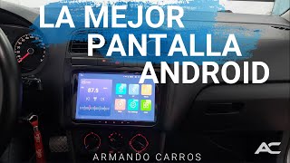 Pantalla Definitiva 8GB Universal para VW instalación autoestereo Android Seicane  Armando Carros [upl. by Nehttam]