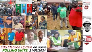 Edo Election Voting Update on some POLLING UNITS Today Edo State 2024 Election [upl. by Winola619]