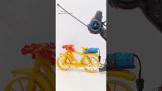 RC Cycle Powered by DC Motor remote control cycle  remote wali RC cycle  RC Cycle with DC motor [upl. by Prochoras635]