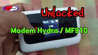 Modem Hydra MF910 Unlock Semua Kartu All Operator [upl. by Asital]