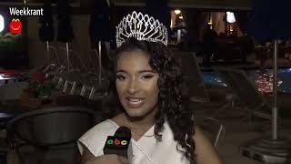 WEEKKRANT  In gesprek met  Chiara Wijntuinquot Miss Suriname 2025 [upl. by Giffy]