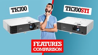 Benq TK700 vs TK700STI the best 4K gaming projector [upl. by Devon]