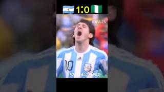 Argentine vs Nigeria fifa wrold cup 2010 worldcup football [upl. by Gaspard394]