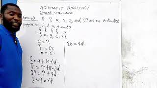 Arithmetic Progression 4 Example 4 [upl. by Acirem]