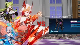 HI3 EX abyssquotD475quotRedlotus VS Husk Nihilius Type Counter  748pts [upl. by Peednama560]