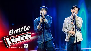 ไกด์ VS เซน  หนอนผีเสื้อ  Battle  The Voice Thailand 2024  20 Oct 2024 [upl. by Landry]