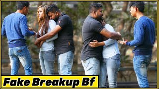 MAZAK ME YE KYA KIYA  FAKE BREAKUP [upl. by Kathryne87]