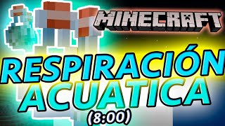 POCIÓN DE RESPIRACIÓN ACUÁTICA MINECRAFT [upl. by Lyrad]