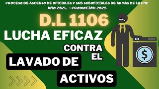 ASCENSO PNP 2024  PROMOCIÓN 2025 Lucha eficaz contra el lavado de activos y otros delitos [upl. by Vallo]