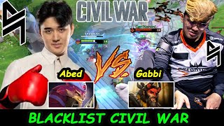 Abed Pangolier vs Gabbi Beastmaster  Blacklist Civil War Before Riyardh Master 2024 [upl. by Wilt]