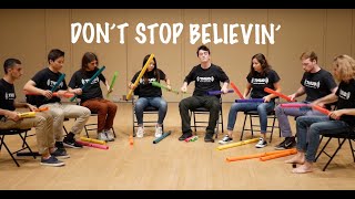 Dont Stop Believin on Boomwhackers [upl. by Orose553]