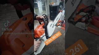 STIHL MS 261 Full Gas stihlchainsaw stihlmschainsawparts chainsaw motorsäge motorsåg [upl. by Ahseket]