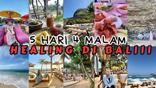 LIBURAN MURAH DAN EXPLORE BALI 5 HARI 4 MALAM  BISA KE BANYAK TEMPAT  BONUS ITINERARY BALI 2023 [upl. by Margarita302]