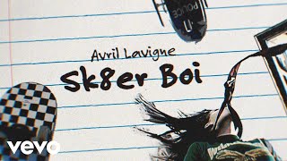 Avril Lavigne  Sk8er Boi Official Lyric Video [upl. by Okemak]