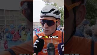 🌈Mathieu van der Poel Expect a Strange Race  UCI World Championships 2024 PreRace Interview [upl. by Assilak996]