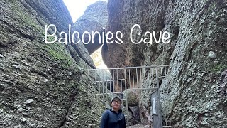 PINNACLES NATIONAL PARK  Balconies Cave California [upl. by Aysahc]