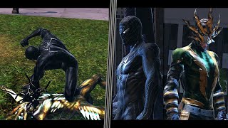 60 FPS  Mods SpiderMan Web of Shadows Symbiote Electro Boss Fight Both Choices [upl. by Ahtanoj]