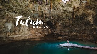 TULUM MEXICO  A CENOTE WONDERLAND [upl. by Manoff]