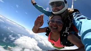 Gold Coast sky dive experience by Jolly Chanda in Australia skydive skydiving [upl. by Linehan]