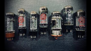 Power Tube Comparison 7 Tubes Telefunken JJ TungSol TAD [upl. by Isabel]