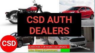 CSD Authorise Dealers Details [upl. by Rabkin]