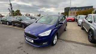 Ford Grand CMax 15 TDCi Zetec MPV 5dr Diesel Manual  AB Dealers [upl. by Ardnikal]