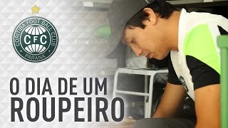 O dia de um roupeiro do Coritiba [upl. by Dewhurst]