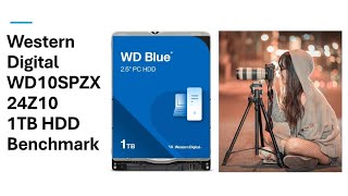 Western Digital WD10SPZX 24Z10 1TB HDD CrystalDiskMark Benchmark [upl. by Britta668]