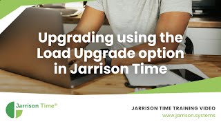 Upgrading using the Load Upgrade option in Jarrison Time [upl. by Anoet]