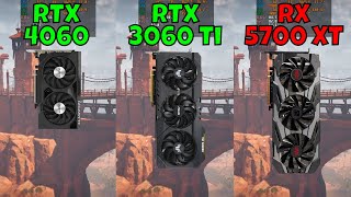 RTX 3060 Ti vs RTX 4060 vs RX 5700 XT Benchmark in 9 Games at 1080p [upl. by Faus183]