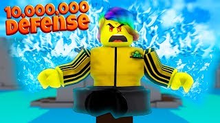 I Meditated for 10000000 MAGIC DEFENSE and became TOO STRONG Roblox Magic Training Simulator [upl. by Ives298]