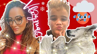 Gyn 🐶se lesiona y vamos al veterinario 🤒Erik malo y voy a un masaje y sale mal🎄vlogmas 2 [upl. by Schaefer]