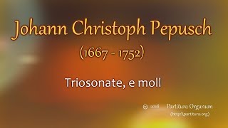 Pepusch Triosonate e minor [upl. by Keisling]