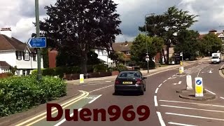 London Streets 519  Bromley  Chislehurst  Sidcup  Bexley  Erith [upl. by Nolasba]