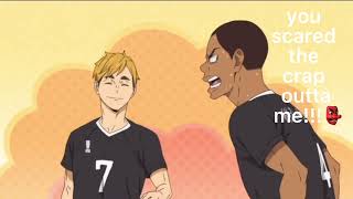 Haikyuu Dub is free ✨Therapy✨ part 3 [upl. by Eniffit]