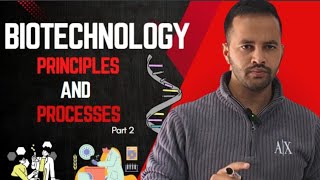 Restriction Endonuclease हिंदी में Full Concept Biotechnology principles and processes Part 2 [upl. by Oswell]