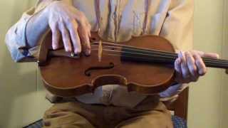 How To Straighten a Violin Bridge  by Terry Borman master luthier [upl. by Itak777]