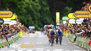 Tour de France 2022 Stage 6  EXTENDED HIGHLIGHTS  772022  Cycling on NBC Sports [upl. by Dlanod]