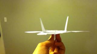 Paper Su47 Airplane [upl. by Eenitsed65]