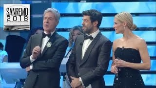 Sanremo 2018  La grande attesa sul palco dellAriston e Baglioni racconta la quotmaglietta finaquot [upl. by Ydnagrub]